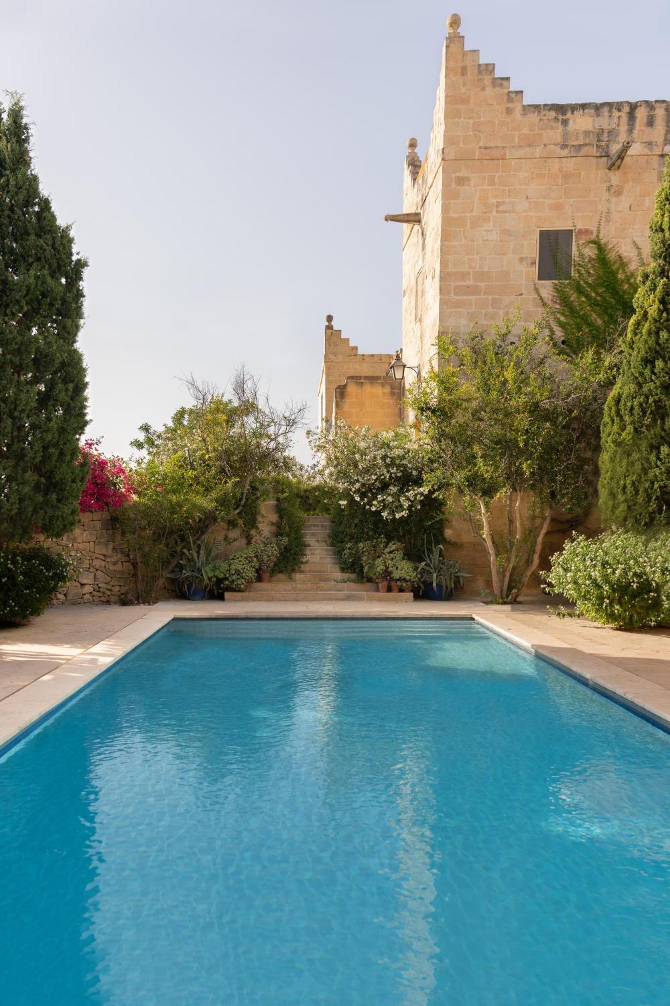 Casa San Rocco - Luxurious Grand 18Th C. Palace With Gardens & Pool Hal Ghaxiak Zewnętrze zdjęcie